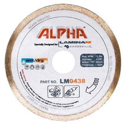[LM0438] Alpha Professional Tools Laminam Blade 4-3/8"