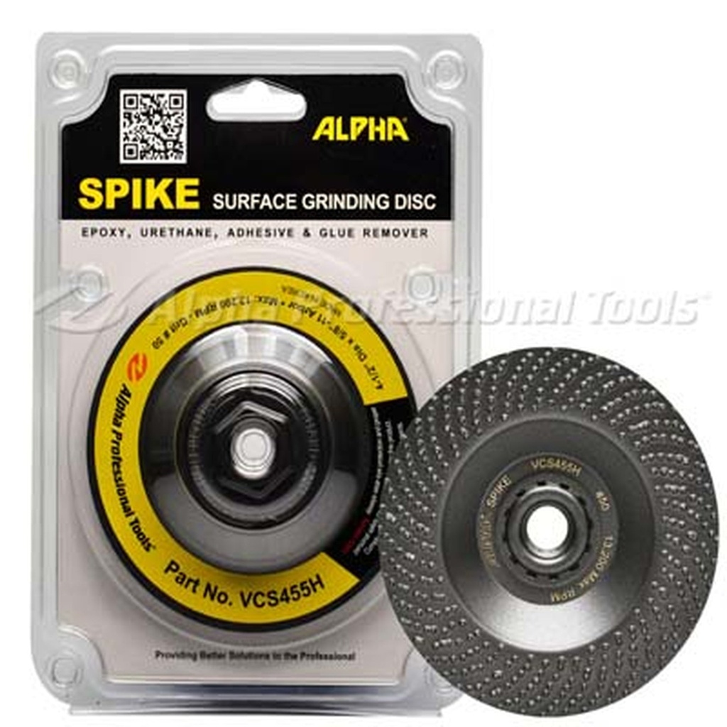 [VCS453H] Alpha Professional Tools Spike Disc 4-1/2" #35 5/8"-11