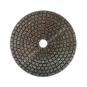 Alpha Ceramica Metal 4" Preparation Stage for Wet Granite Polishing Hook & Loop #150