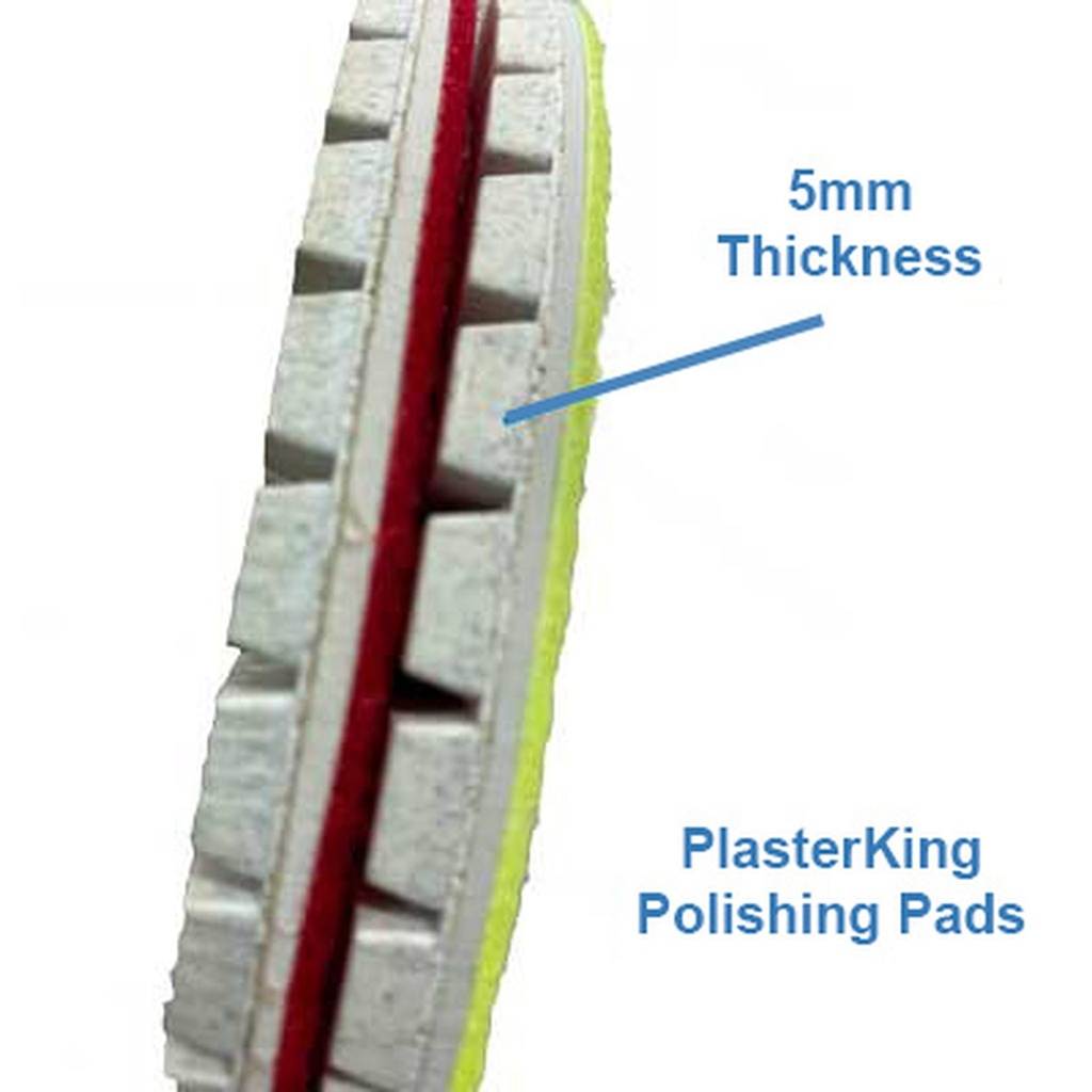 Alpha Professional Tools PlasterKing Pad 7" x 5mm(T) #100