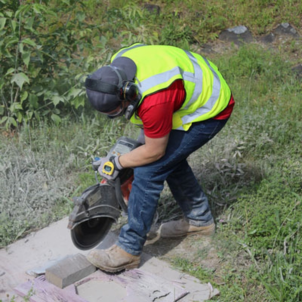 [SVY000XL] Alpha Professional Tools Safety Vest Yellow XL