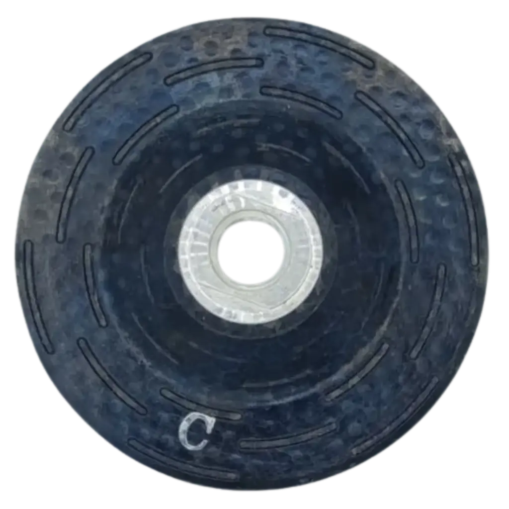 4" Silent Cup Wheel - Rubber Body - Works on Any Stone - Coarse