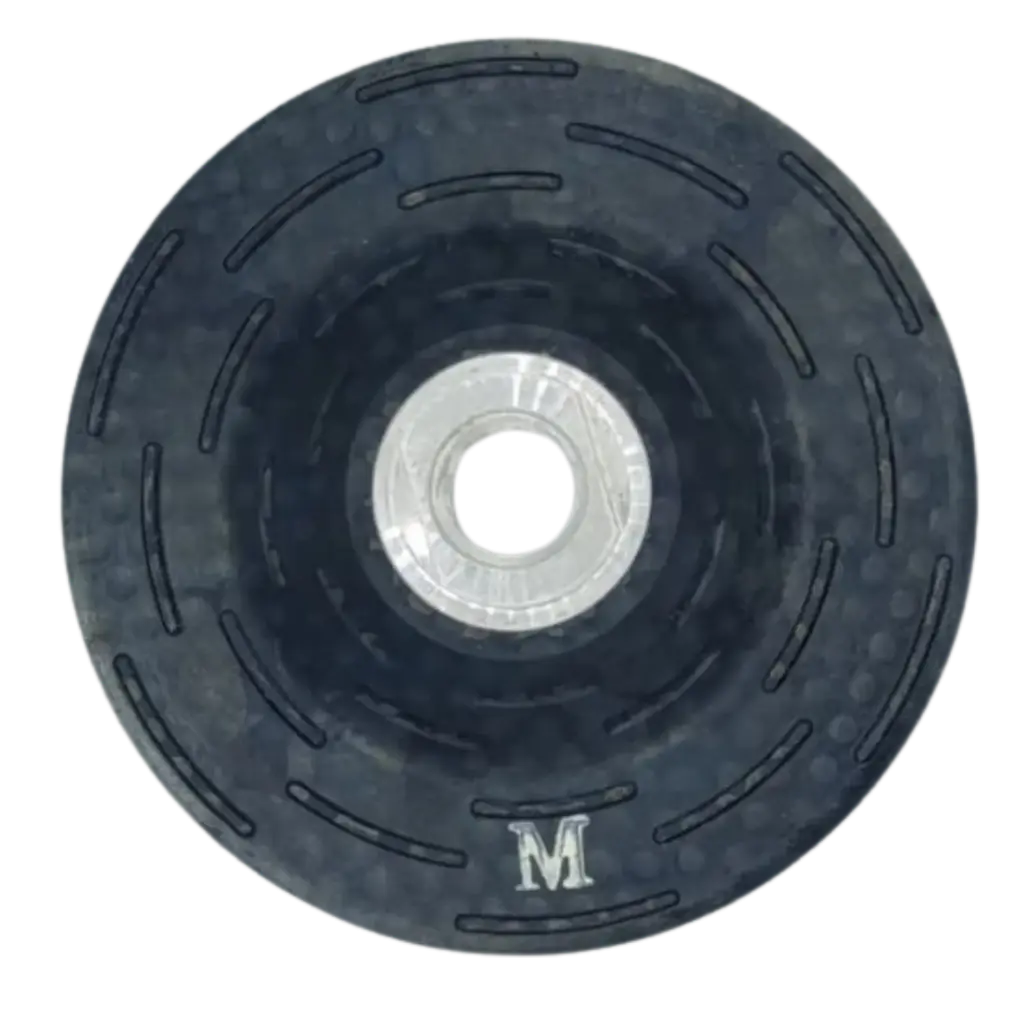 4" Silent Cup Wheel - Rubber Body - Works on Any Stone - Medium