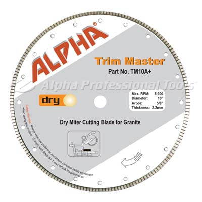 Alpha Professional Tools Trim Master Blade 12"