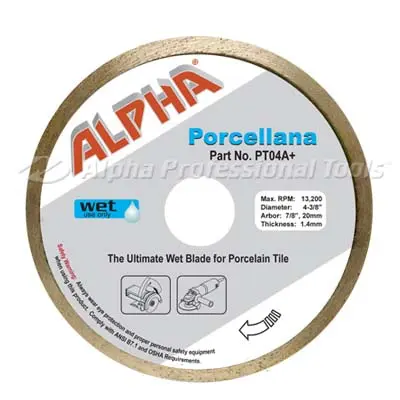 Alpha Professional Tools Porcellana Blade 10"