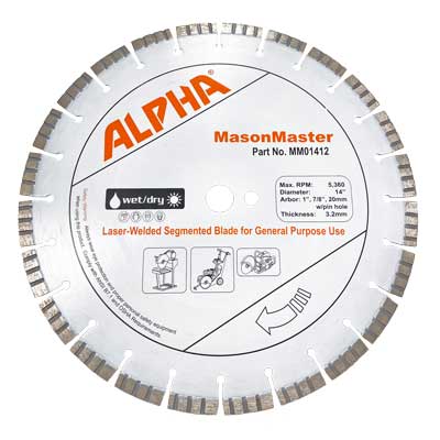 [MM00912] Alpha Professional Tools MasonMaster 9"