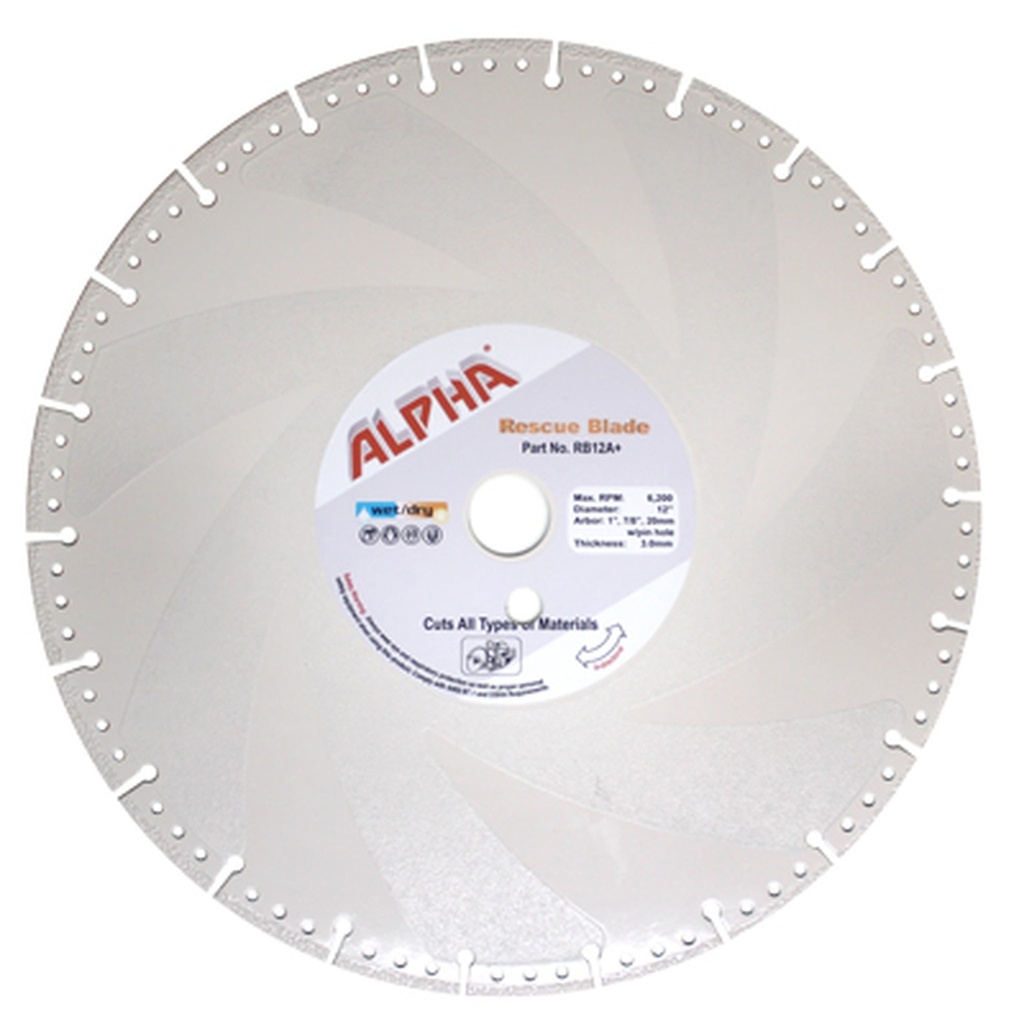 Alpha Professional Tools Rescue Blade 12"