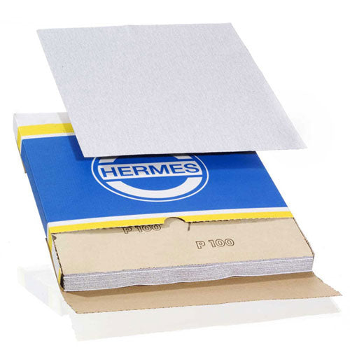 Hermes Sand Paper Sheet - SF 168 - 9" x 11" - #120 (100pcs/pack)