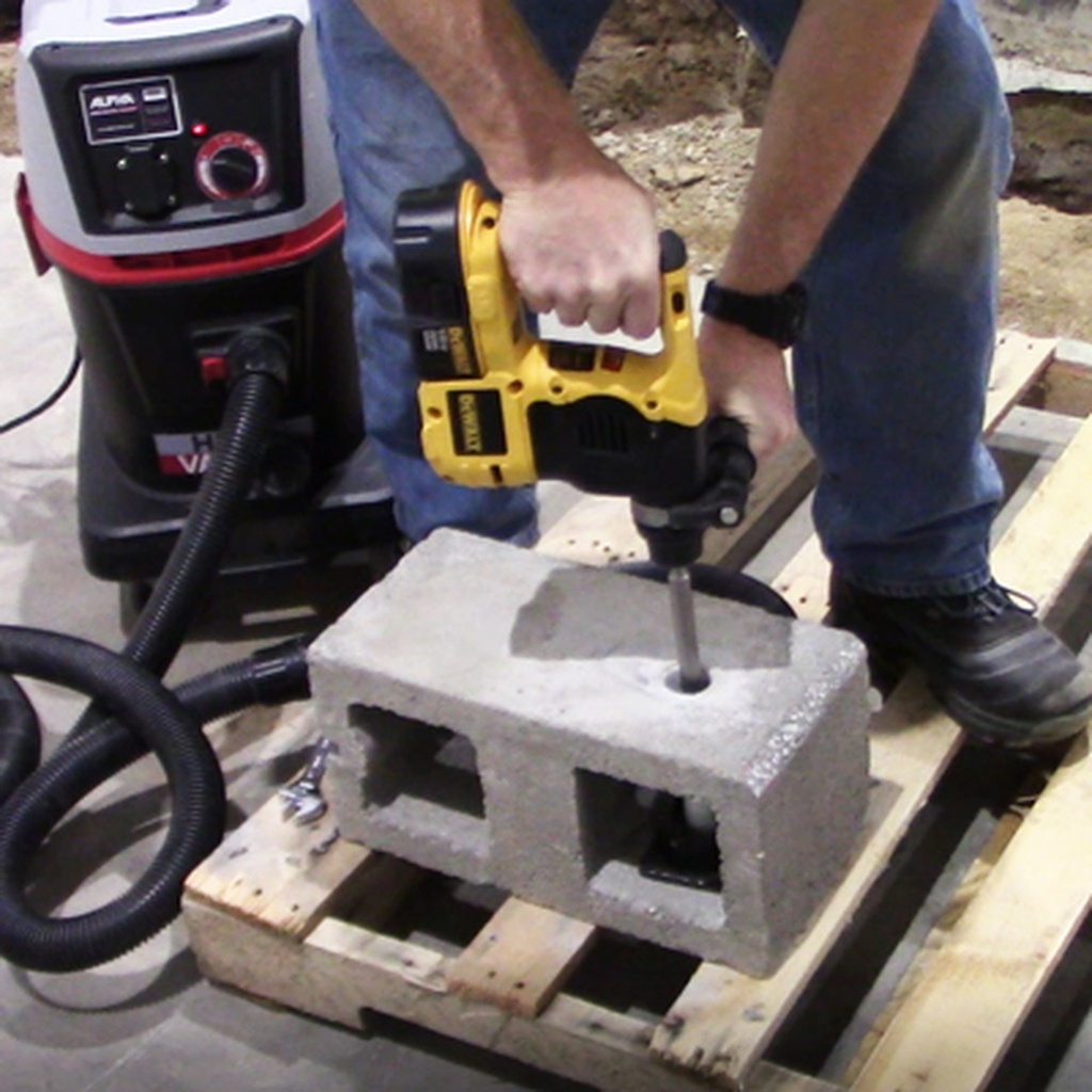 [DLB01000] Alpha Professional Tools Laser Core Drill Bit 1"