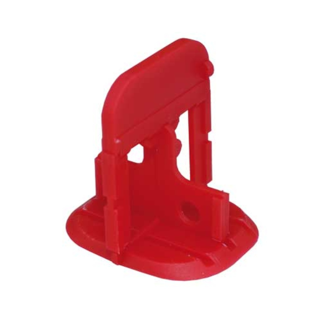 Alpha EZ Wedge EZWCT30RD, 1/8" (3.0mm), Joint Clip & Angle Tab, Red, 200pc.