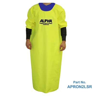 Alpha Professional Tools Waterproof Apron Sleeveless-X-Large (57"L x 58" W (145cm L x 147cm W)
