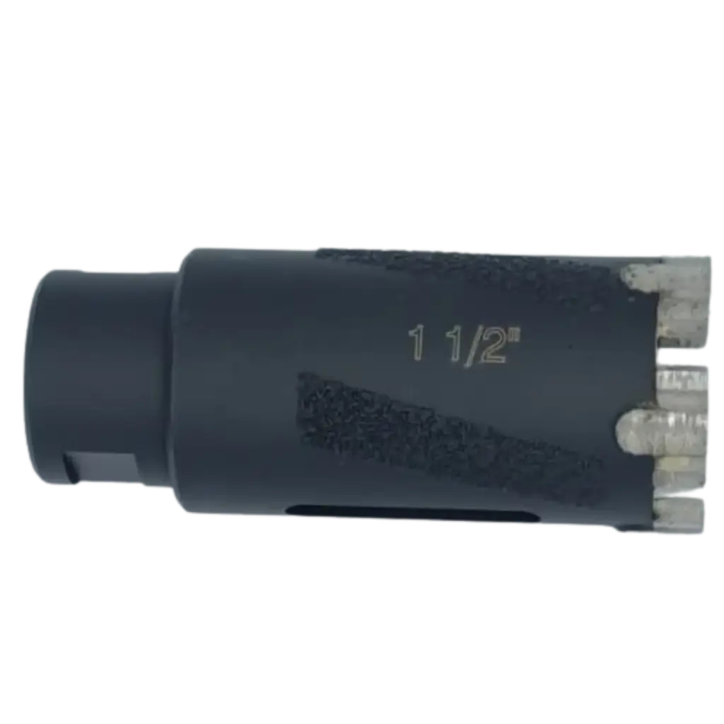 1-1/2" Power core bit with protection / Dry or Wet / Turbo segment