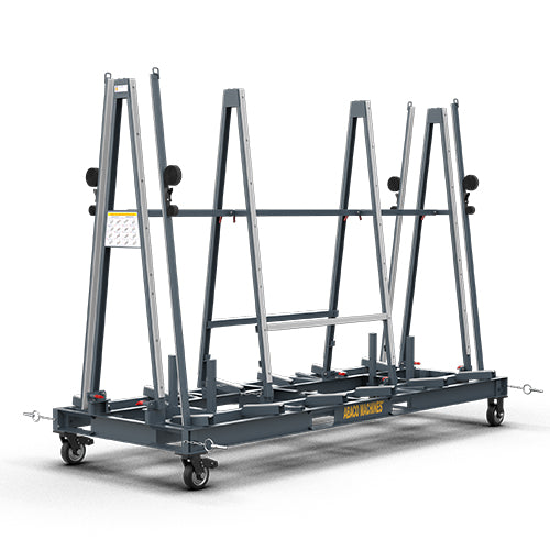 Heavy Duty Folding One Stop A-Frame- White Rubber