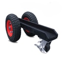 Abaco SD013 3 Wheel Slab/Giant Dolly - Black Rubber