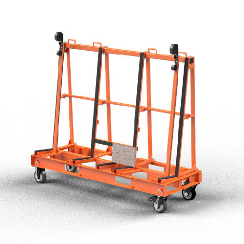 Abaco SSA7247 One Stop Single Sided A-Frame - Black Rubber