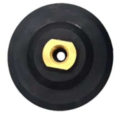 4" Rigid Rubber Backer Pad