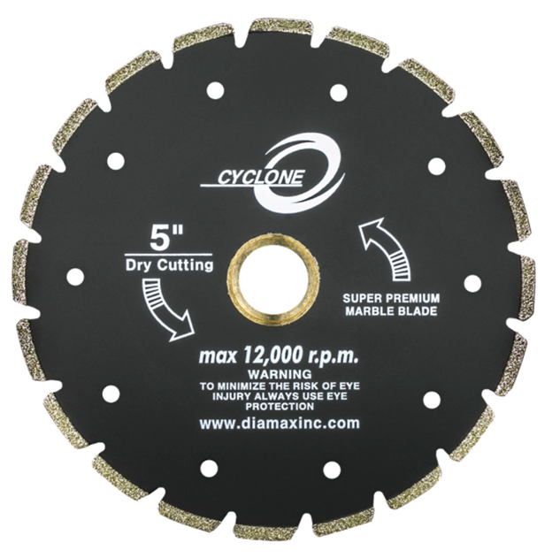 4" Cyclone Electroplated Marble Blade