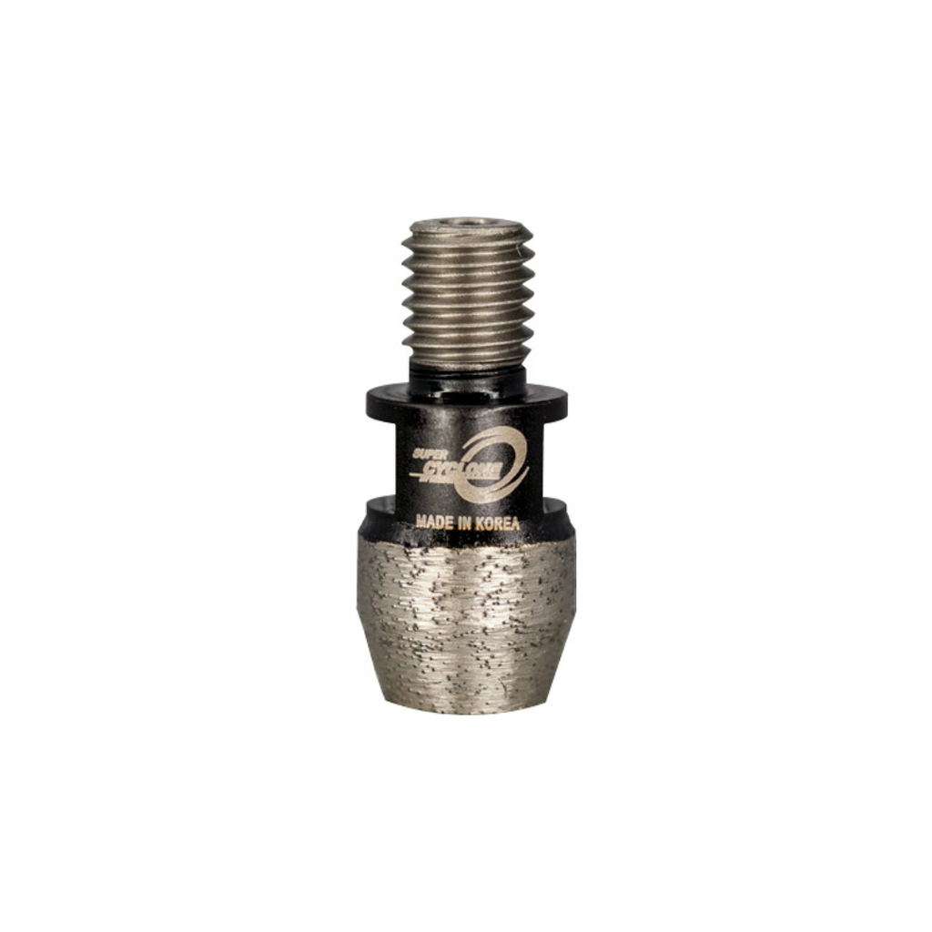 Super Cyclone Finger Bit Tip - Reverse Thread, hard bond