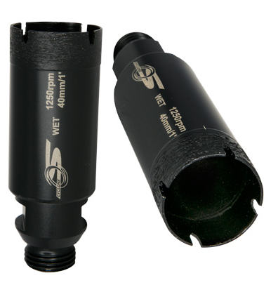 1 1/4" Cyclone S  Thin Wall Core Bit  5/8-11 Thread