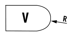 [RFBM40] 40mm Full Bull Nose Pos. 2