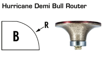 20mm Hurricane Demi Bull Router Pos. 3 (Shape B)
