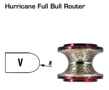 30mm Hurricane Full Bull Router Pos. 3  (Shape V)