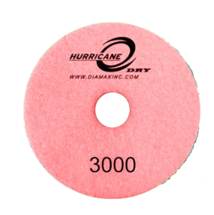 4" Hurricane Dry Pad 3000 grit