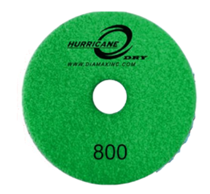 4" Hurricane Dry Pad 800 grit