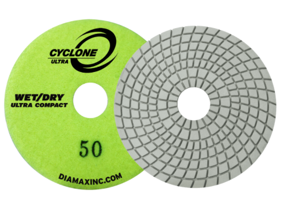 4" Cyclone Ultra Wet/Dry Pad 50 Grit