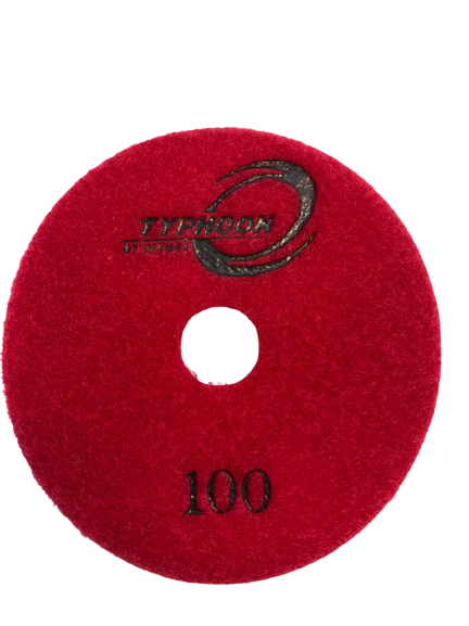 4" Typhoon Dry Pad 100grit