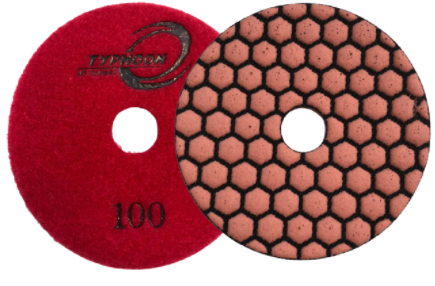 4" Typhoon Dry Pad 3000grit