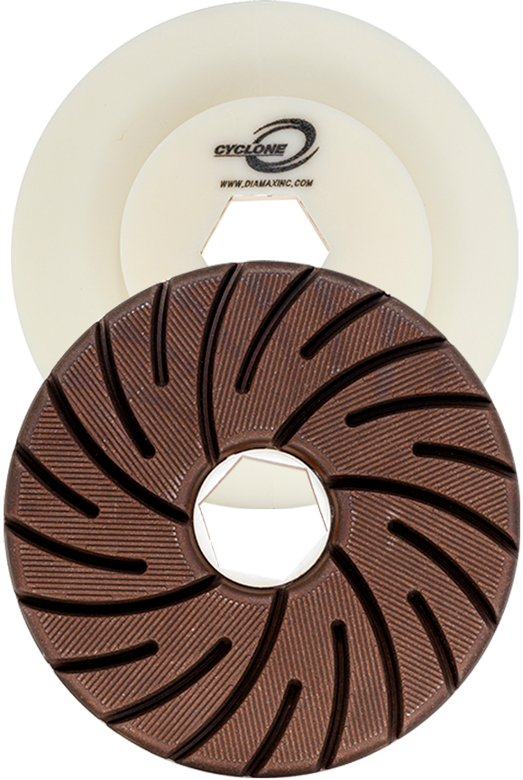 [CMC40050] 4" Cyclone Metal Copper Polishing Pad 50 grit