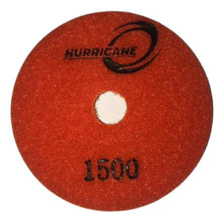 4" Hurricane ES 7-step White Resin 400 grit
