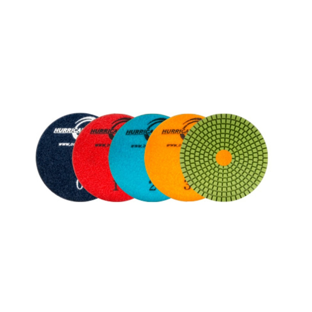 [PD4F41] 4" Hurricane 3-Step Wet Pad #1