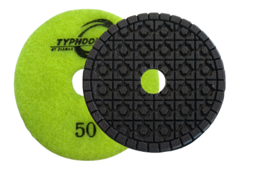 4" Typhoon Clover Resin 7-Step  1500grit 