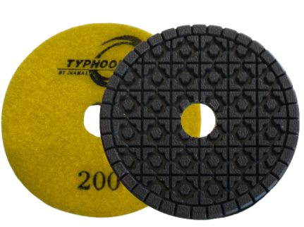 4" Typhoon Clover Resin 7-Step  3000grit