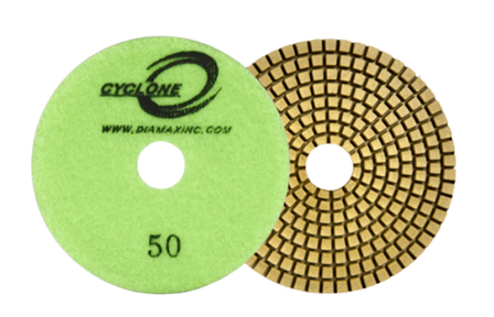 [SPD30050] 3" Cyclone Super Premium Polishing Disk 50 grit