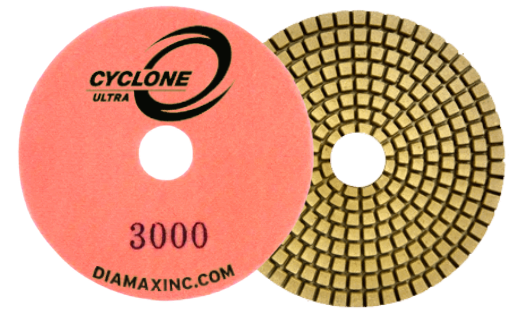 4" Cyclone Ultra 3000 grit SERIES R