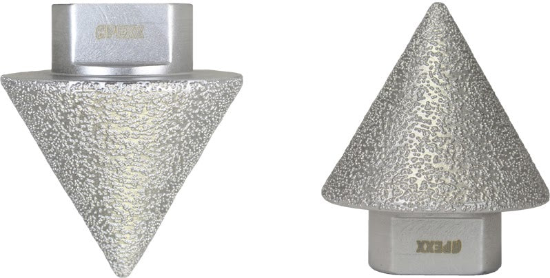 [22429-04001] APEXX Brazed Diamond Cone 2” x ⅝”-11