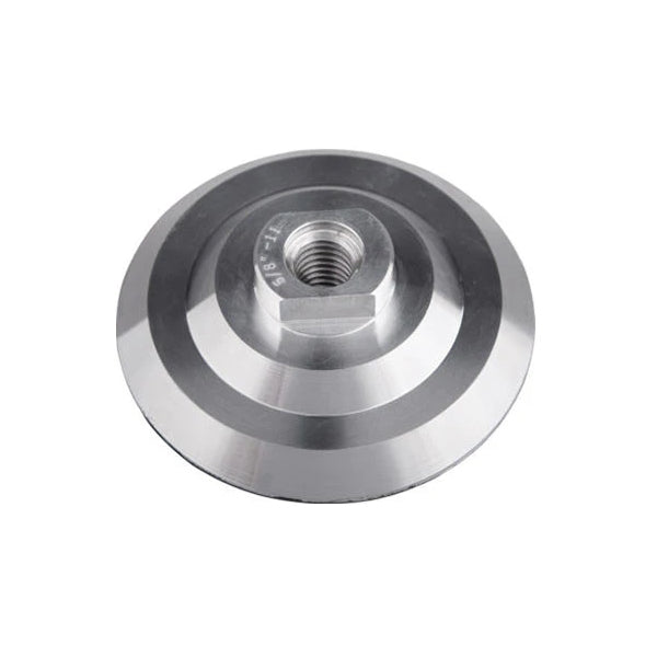 4" Rigid Hook and Loop Backing Pad with 5/8"-11 Threads for Power Tools