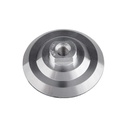 4" Rigid Hook and Loop Backing Pad with 5/8"-11 Threads for Power Tools