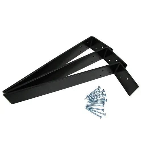 [BRBRKT] Bartop Support (L) Brace 15"x2-3/4"x3-3/4" P12