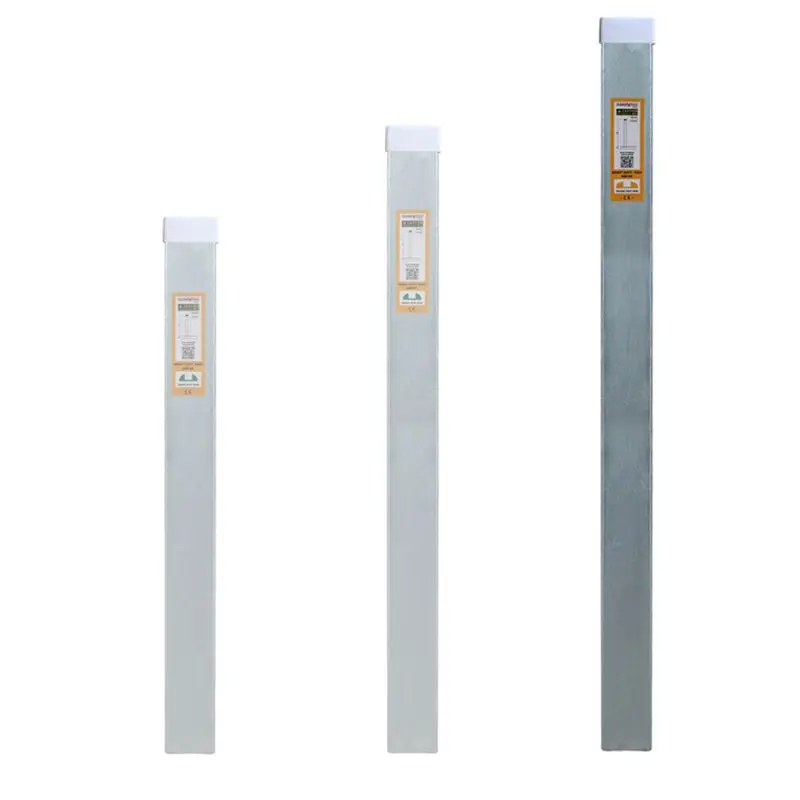 ABR06 Bundle Rack Pole Galvanized 100x50x5 1200mm High, with cap