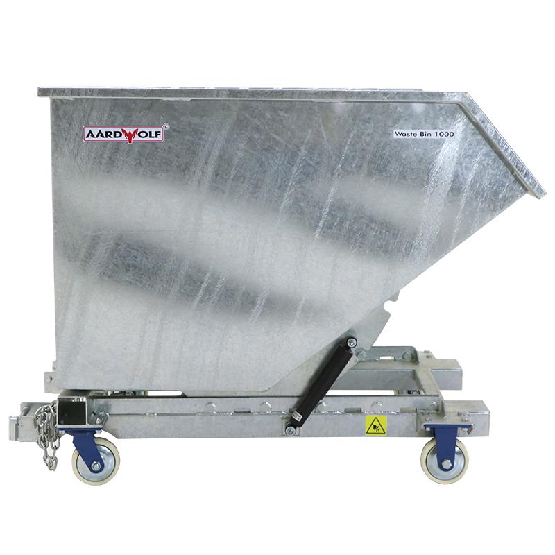 WB1000G Waste Bin (Galvanised)