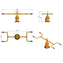 Aardwolf AMMVL150 Mono Mechanical Vacuum Lifter