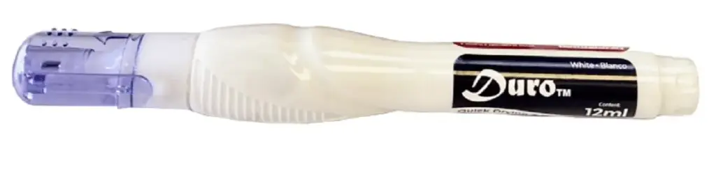 DURO White Metal Tip Marker