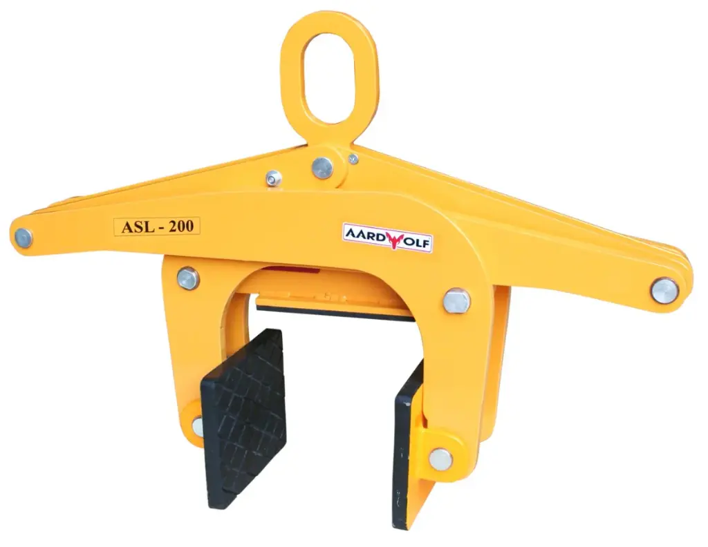 ASL200-W-CLL Scissor Lifter ASL-200, with chain lug link, White rubber
