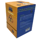 Earplug Disposable Corded PU Orange+Blue 100prs/box