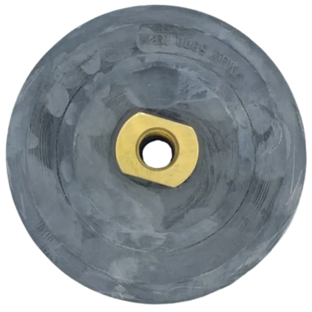 5" Rubber Back-Up Pad - Medium