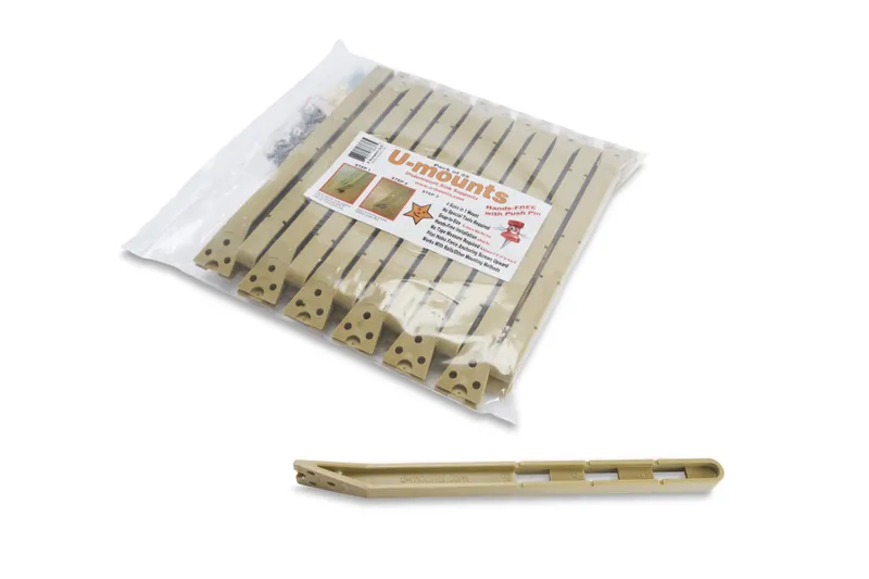 U-Mounts - Hands-Free Undermount Sink Supports - 25 pcs/bag